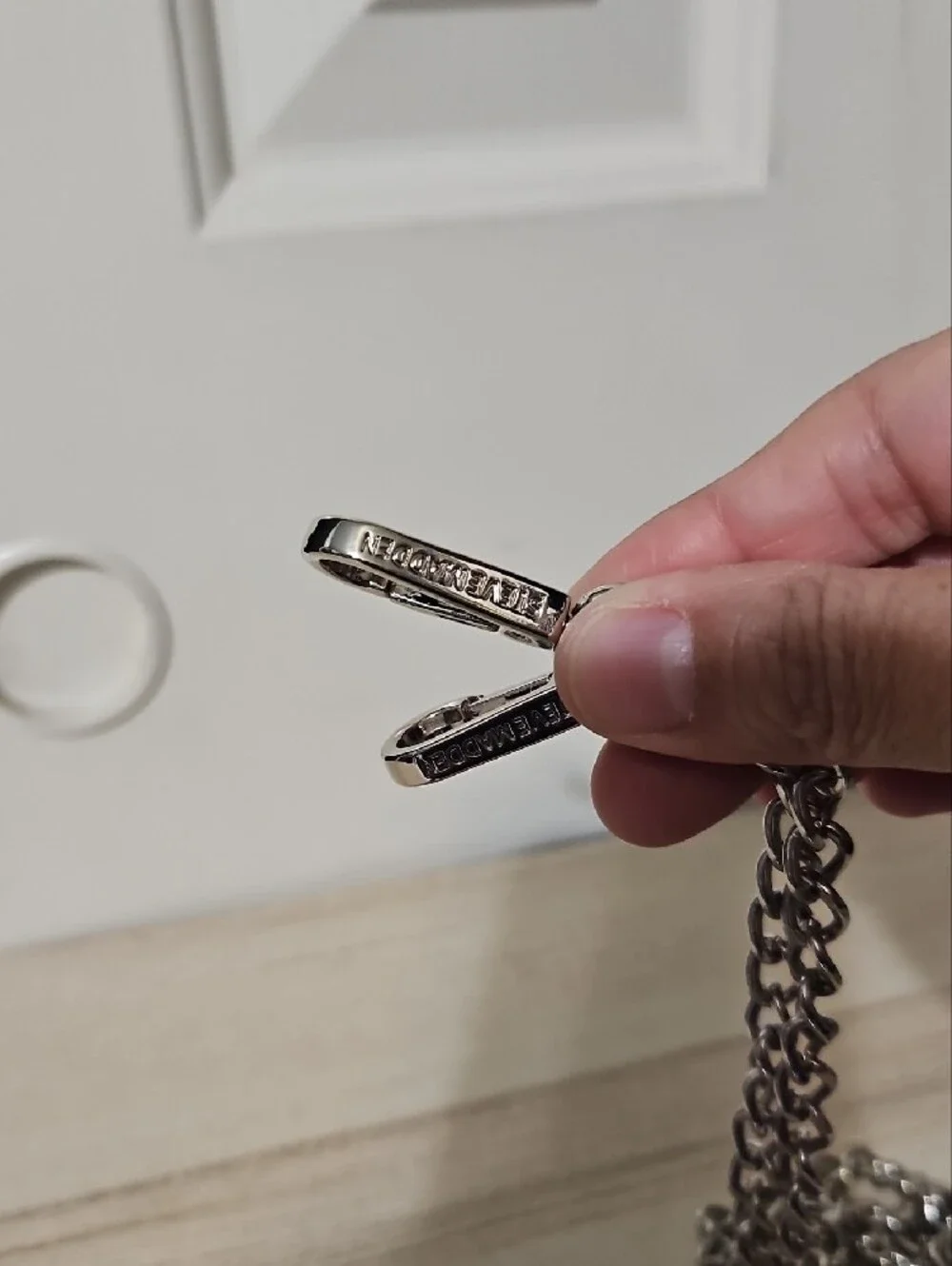 Michael Kors NWOT Replacement Silver Chain Crossbody Strap